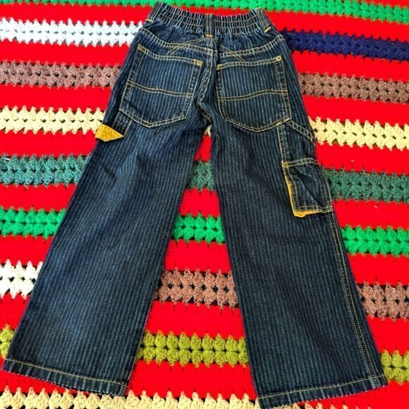Tommy Hilfiger Y2K boys carpenter striped carpenter jeans size 5‎ - Picture 1 of 8